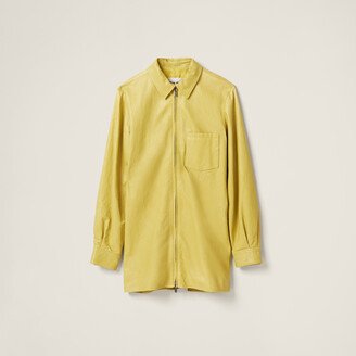 Nappa Leather Shirt-AA