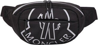 Logo Print Belt Bag-AB