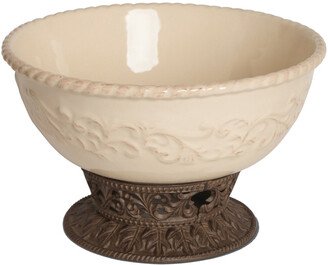 Gg Collection Detailed Embossed Bowl