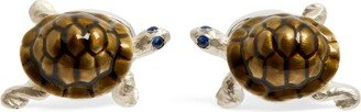 Sterling Silver Tortoise Cufflinks