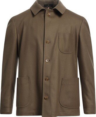 SANTANIELLO Overcoat Khaki