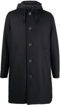 Long-Sleeve Button-Up Coat