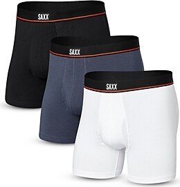 Non-Stop Cotton Stretch Boxer Briefs, Pack of 3