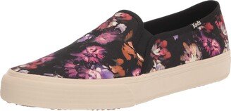 Double Decker Midnight Blooms Slip On Sneaker Women Black/Multi