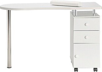 hommetree Manicure Nail Table with Drawer