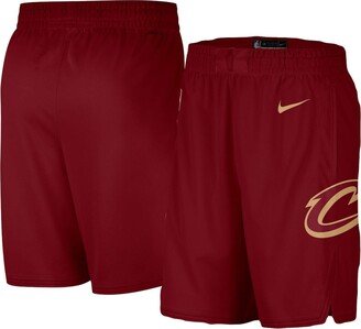 Men's Wine Cleveland Cavaliers 2020/21 Association Edition Swingman Performance Shorts