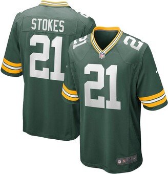 Men's Eric Stokes Green Green Bay Packers Player Game Jersey