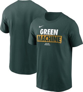 Men's Green Oakland Athletics Rally Rule T-shirt