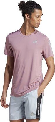 Own The Run T-Shirt (Wonder Orchid) Men's Clothing