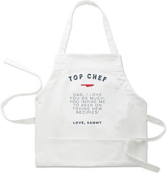 Aprons: The Top Chef Apron, Adult (Onesize), Red