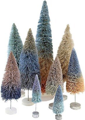 Cody Foster Gradient Pink & Blue Trees St/9 - Decorative Figurines