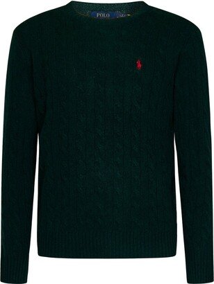 Pony Embroidered Knitted Jumper