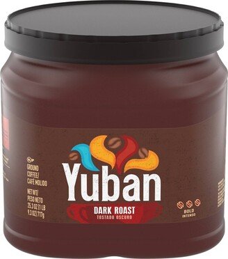 Yuban Premium Dark Roast Ground Coffee - 25.3oz