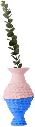 Steph Woods SSENSE Exclusive Blue & Pink Butter Vase