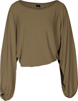 Carlton Jones Cyclades Bamboo Cropped Sleeves - Neutrals