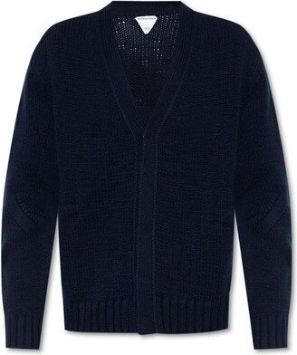 V-Neck Buttoned Cardigan