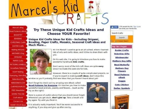 Marcels-Kid-Crafts.com Promo Codes & Coupons