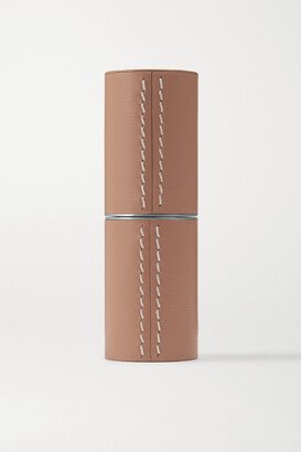 Refillable Leather Case - Brown