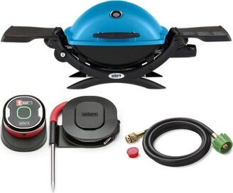 Q 1200 Gas Grill (Blue) Itech