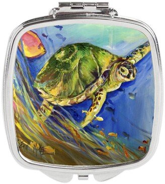 JMK1262SCM Loggerhead Sea Turtle Compact Mirror