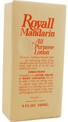 133193 8 oz Mandarin Orange Aftershave Lotion Cologne for Men