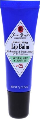 Intense Therapy Lip Balm SPF 25 - Natural Mint and Shea Butter For Men 0.25 oz Lip Balm