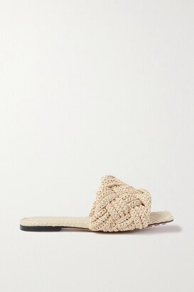 Lido Leather Slides - Neutrals