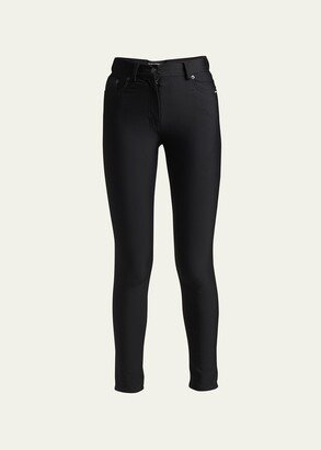 Skinny Glossy Compact Jersey Pants