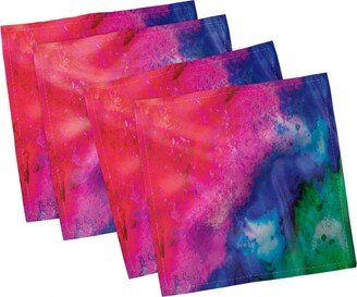 Tie Dye Set of 4 Napkins, 12 x 12