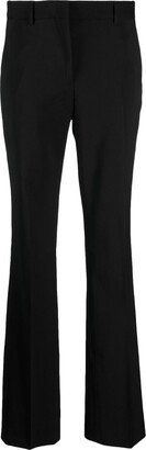 Mid-Rise Flared Trousers-AC