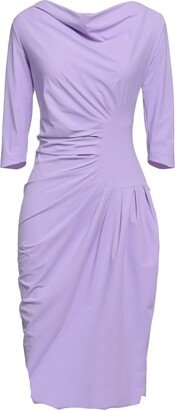 Midi Dress Lilac-AA