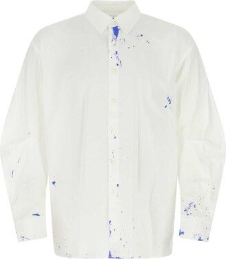 Painted Effect Buttoned Shirt