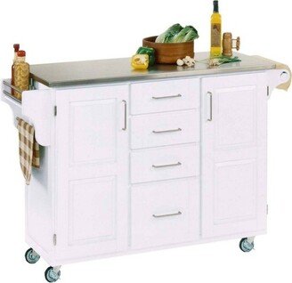 Kitchen Carts And Islands with Steel Top