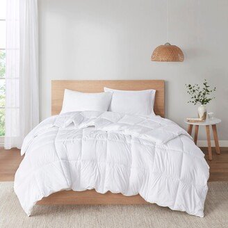 Allergen Barrier White Anti-Microbial Down Alternative Comforter by Clean Spaces