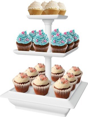 ChefBuddys Chef Buddy 3 Tier Cupcake Dessert Stand Tray - 10 Different Options