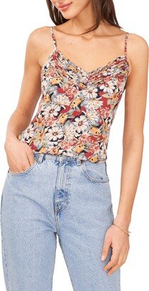 Floral Pintuck Camisole-AA