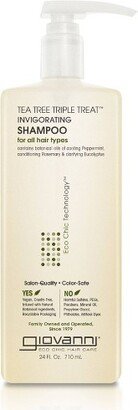 Giovanni Eco Chic Triple Treat Shampoo - Tea Tree - 24 fl oz