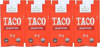 Riega Organic Taco Seasoning - Case of 8/.9 oz