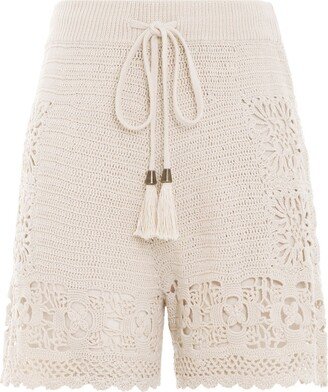 Chintz Hand Crochet Shorts