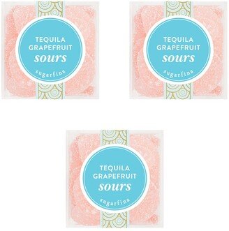 Tequila Grapefruit Sours Set of 3 Candy Cubes