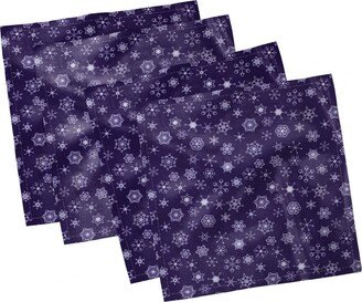 Snowflake Set of 4 Napkins, 12 x 12