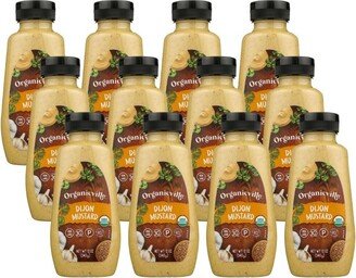 Organicville Organic Dijon Mustard - Case of 12/12 oz