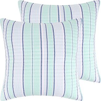 Home Deep Sea 2 Piece Sham Set, European