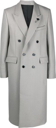 Double-Breasted Wool Coat-BT