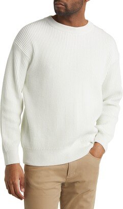 Wool & Cotton Rib Sweater