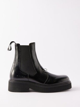 Leather Chelsea Boots-BK