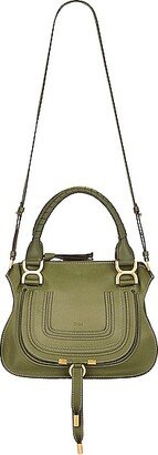 Marcie Small Satchel Bag in Green