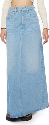 The Sugar Cone Denim Maxi Skirt-AA