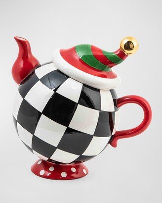 Granny Kitsch Tipsy Teapot