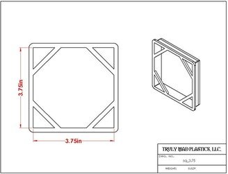 Fast Shipping Square Cookie Cutter, Cutter